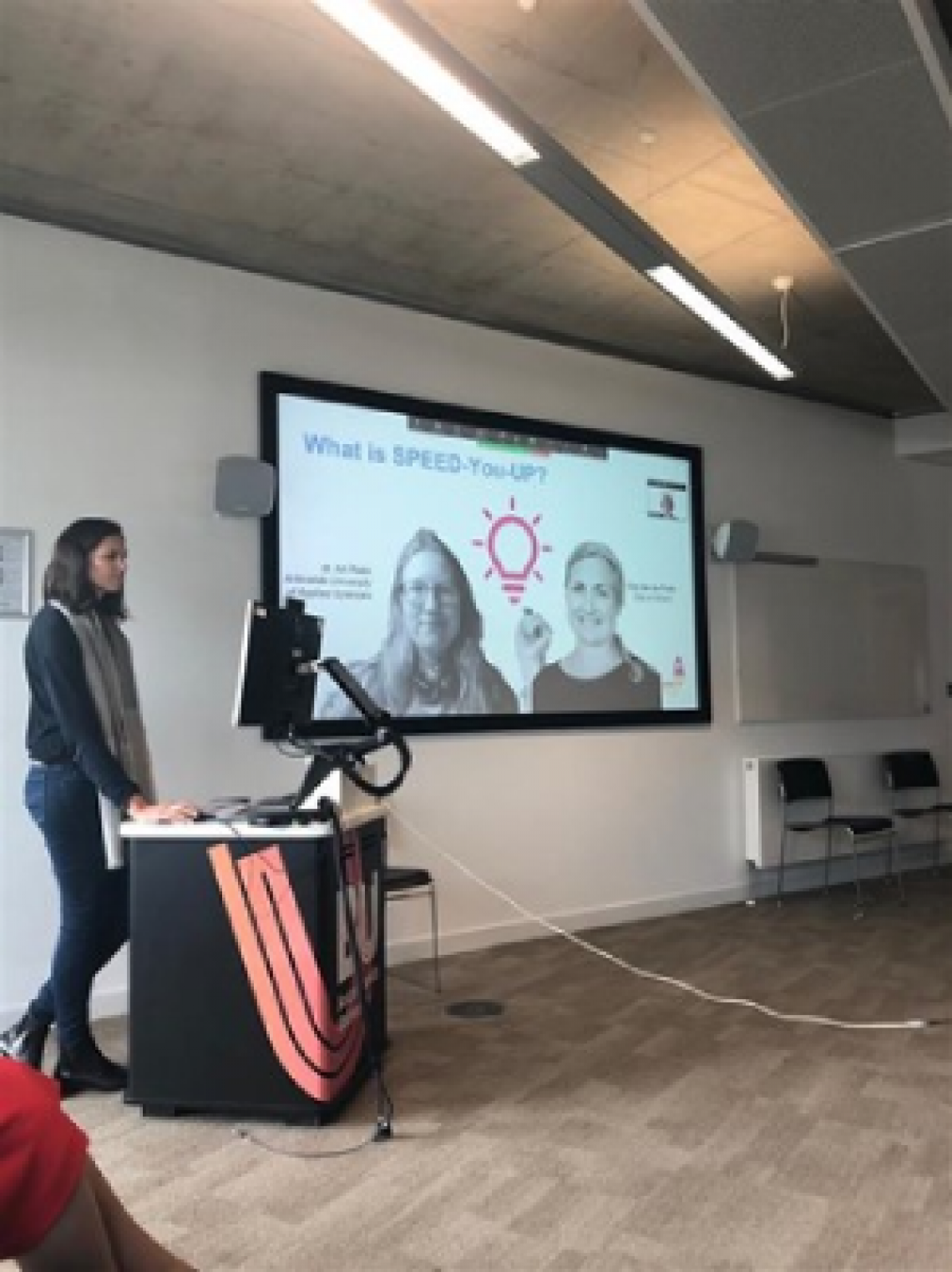 Dr Carly Stewart, Lead Investigator, Speed-You-UP, Bournemouth University
