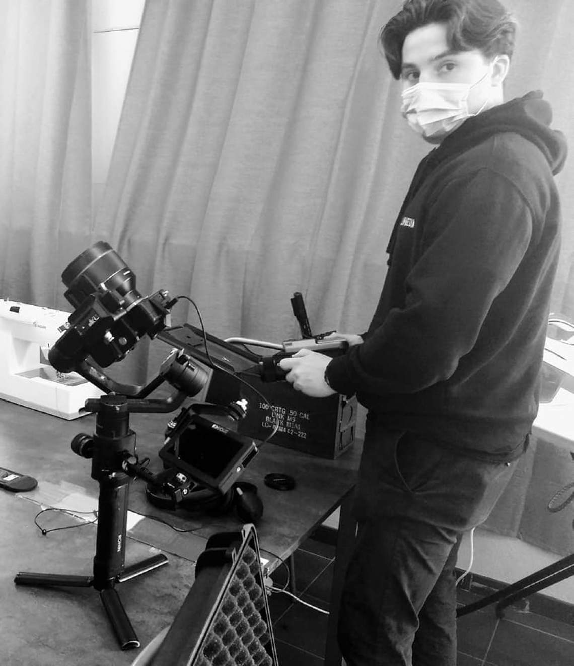 People filming