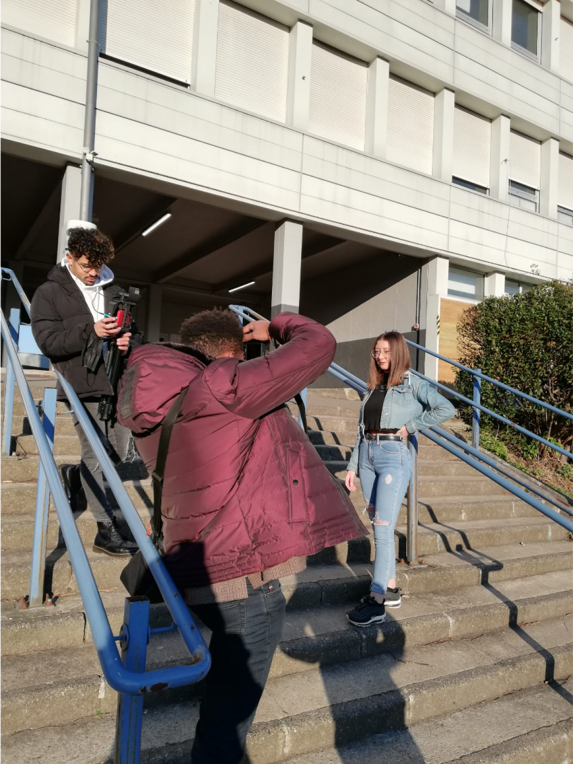 Zola filming