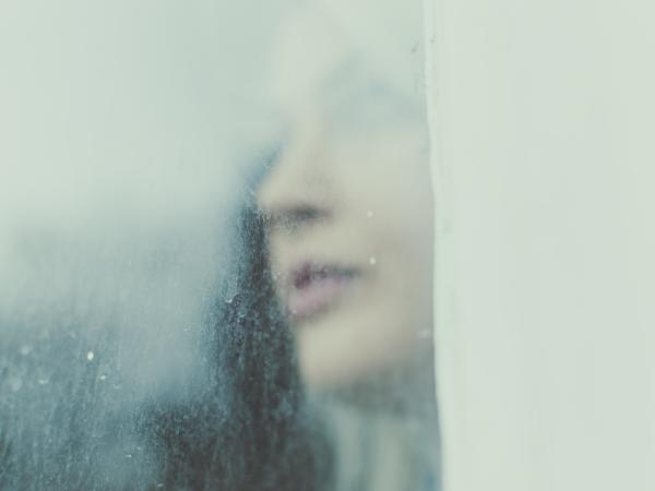 looking quietly